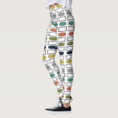Leggings Ovales et rectangles (Gauche)
