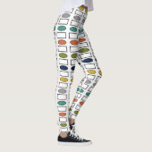 Leggings Ovales et rectangles (Droite)