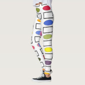 Leggings Ovales et Rectangles - Jardin Fleur (Gauche)