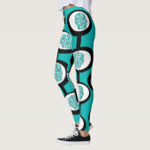 Leggings Ovales tissés (Gauche)