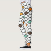 Leggings Ovals des années 1970 (Gauche)