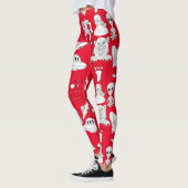 Leggings OVNI, Alien, Bigfoot Cryptid (Gauche)