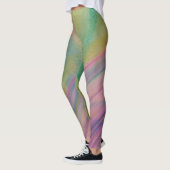 Leggings P9 Art Abstrait Coloré Unique (Gauche)