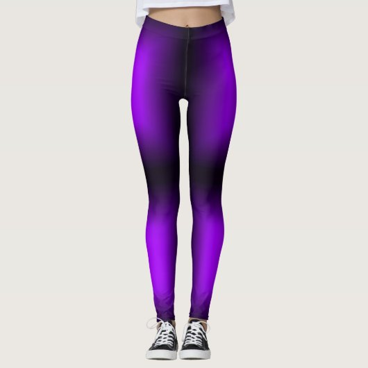 Leggings Paarse helling (Voorkant)
