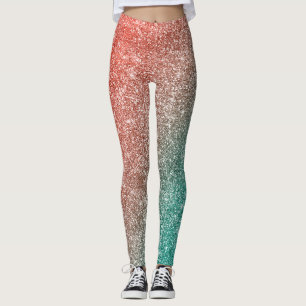 Leggings Paillettes Arc-en-ciel