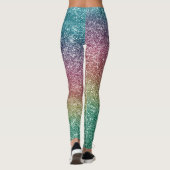 Leggings Paillettes Arc-en-ciel (Dos)