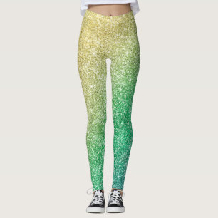 Leggings Paillettes Arc-en-ciel