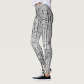 Leggings Paillettes d'argent, arrière - plan glamour sans s (Gauche)