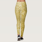 Leggings Paillettes dorées glamour (Dos)