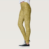 Leggings Paillettes or glamour doré (Gauche)