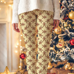 Leggings Pain d'épice jaune Homme Polka Dot Noël<br><div class="desc">Entrez dans l'esprit festif avec ces jambières jaunes en pain d'épices homme poka dot Christmas leggings. Dotés d'un adorable motif en pain d'épices avec un arrière - plan à pois, ces leggings sont parfaits pour ajouter une touche amusante et sur le thème des vacances à votre garde-robe. Confortables et élégantes,...</div>