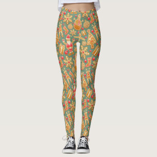Leggings Pain d'épices/biscuits/Noël