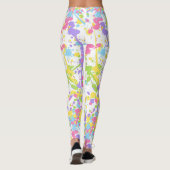 Leggings Paint coloré (Dos)