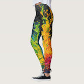 Leggings Paint coloré (Gauche)