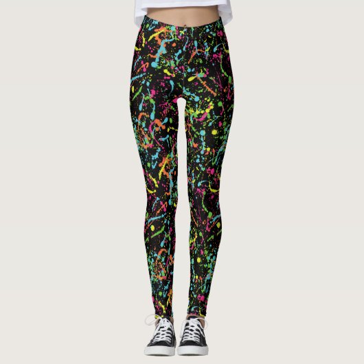 Leggings Paint Splatter (Devant)