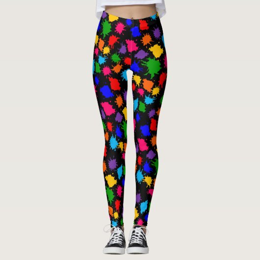 Leggings Paint Splatter (Devant)