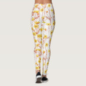 Leggings Painted Yellow Daisies (Dos)