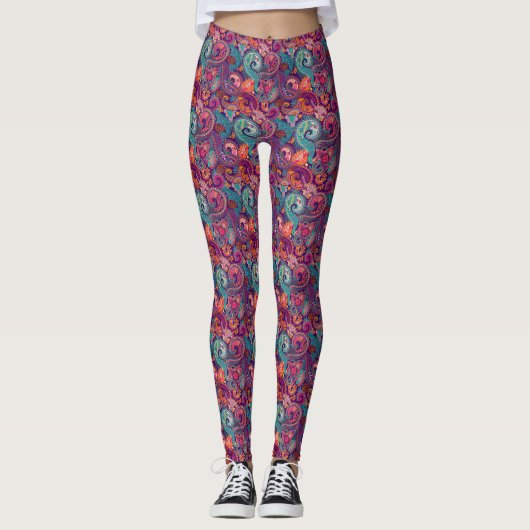 Leggings Paisley Apron (Devant)