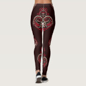Leggings Paisley Bandana : Boho Vintage Print. (Dos)