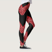 Leggings Paisley Bandana Red Hanky (Droite)