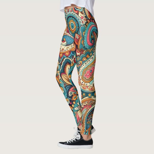 Leggings Paisley chic (Gauche)