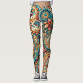 Leggings Paisley chic  (Devant)