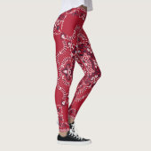 Leggings Paisley, crânes, bandana, design carré. (Droite)