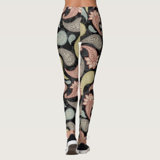 Leggings Paisley Pattern  (Dos)