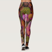 Leggings Paisley Purple (Dos)