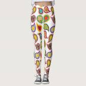 Leggings Paisleys atomiques (Devant)