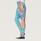 Leggings Paix Amour Tie-Dye (Gauche)