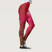 Leggings Paix cosmique (rouge de cerise) (Droite)