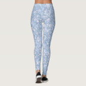 Leggings Palais de glace Parties scintillant bleu pâle TEXT (Dos)