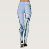 Leggings Pale Pastel Green Gris Reeds Sky (Dos)