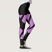 Leggings Pale Purple Team/Club, Nom, Faux Shorts,  (Droite)