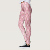 Leggings Pales Dragon Pink Gradient (Gauche)