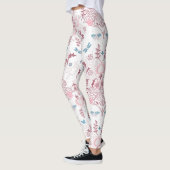 Leggings Palette rose William Morris Design (Gauche)