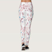 Leggings Palette rose William Morris Design (Dos)