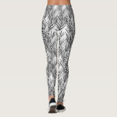 Leggings Palm Whisperer Hawaiian Tropical Grey (Dos)