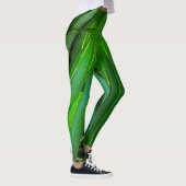Leggings Palmetto de scie VERTE (Droite)