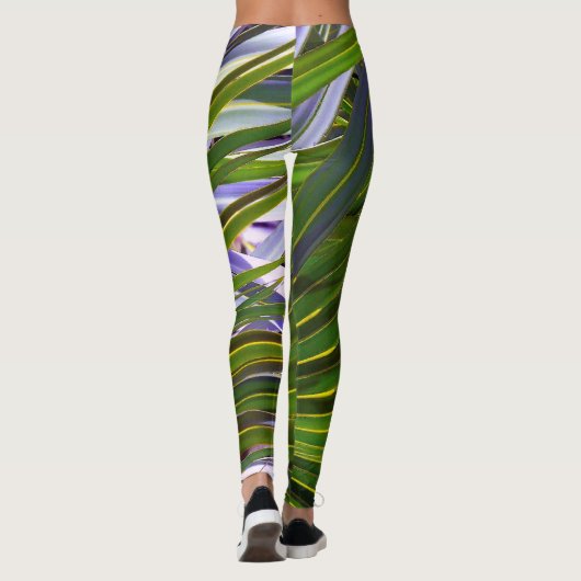 Leggings Palmetto Tropicale (Dos)