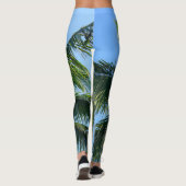 Leggings Palmier du Paradis d'été #2 #tropical #wall #art (Dos)