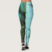 Leggings palmier sur l'eau (Dos)