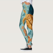 Leggings Palmier Tropical (Gauche)