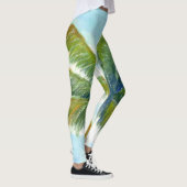 Leggings Palmier Tropical Beach par beau temps (Droite)