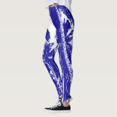 Leggings Palmiers à la conception pointue (Gauche)