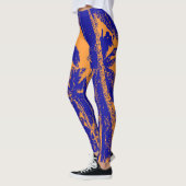 Leggings Palmiers à la conception pointue (Gauche)