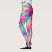 Leggings Palmiers colorés (Gauche)
