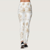 Leggings Palmiers de l'île tropicale (Dos)