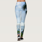 Leggings Palmiers tordus (Dos)